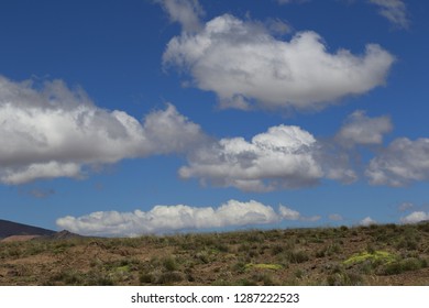 clouds over the mountains