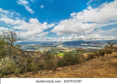 Clouds Over San Fernando Valley, Los Angeles. California, USA