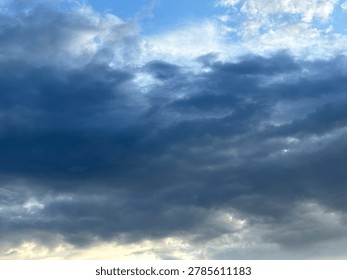 clouds overhead creating open sky atmosphere and outdoor weather background