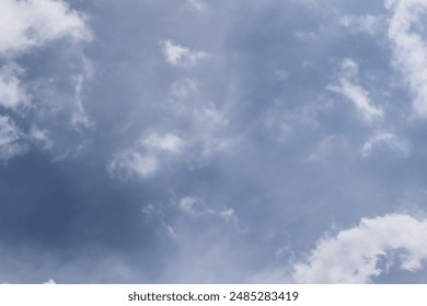 Clouds in the rainy season are moving before the rain falls in a few hours. - Powered by Shutterstock