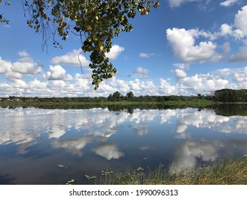 Clouds Reflected In The Clarence River