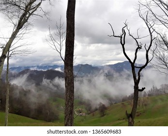 Clouds Rising Off Utah Mountain, Waynesville, NC