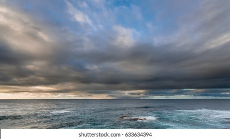 Clouds and sea 