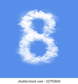 Clouds In Shape Of Figure Eight