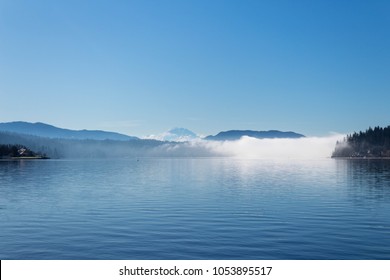 Clouds Sitting On Lake Sammamish 