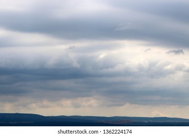 clouds and clouds in the sky