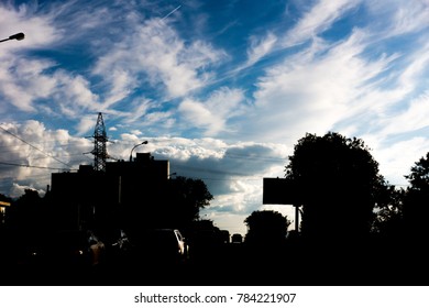 Clouds in the sky