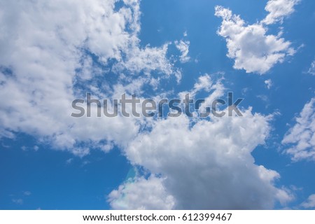 Clouds in the sky