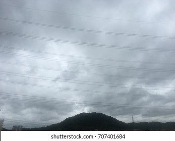 Clouds, sky background.