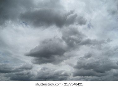 Clouds and sky in black.