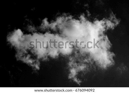 Similar – Image, Stock Photo The air’s out. Smoke