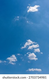 clouds, sky, clear, summer, spring, limpid, blue, light, white, cumulus