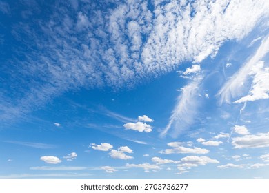 clouds, sky, clear, summer, spring, limpid, blue, light, white, cumulus