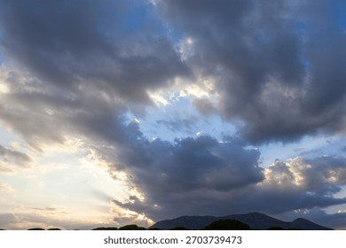 clouds, sky, clear, summer, spring, limpid, blue, light, white, cumulus
