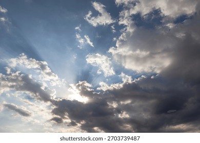 clouds, sky, clear, summer, spring, limpid, blue, light, white, cumulus
