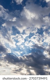clouds, sky, clear, summer, spring, limpid, blue, light, white, cumulus
