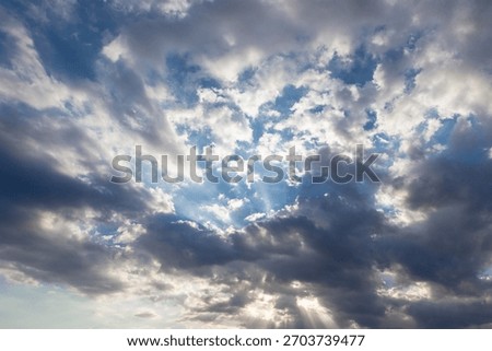 clouds, sky, clear, summer, spring, limpid, blue, light, white, cumulus
