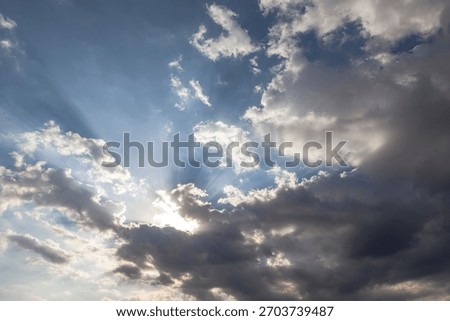 clouds, sky, clear, summer, spring, limpid, blue, light, white, cumulus

