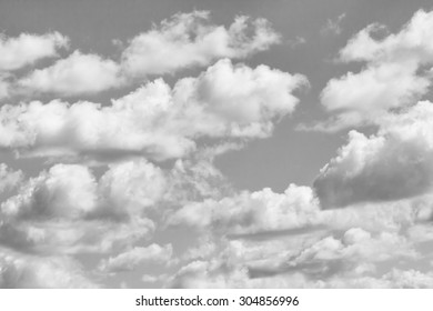 Clouds Sky Grayscale Stockfoto 304856996 | Shutterstock