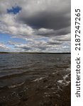 clouds and sky over lake