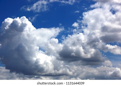 Clouds In The Sky, Rain Clouds, Low Pressure Area
