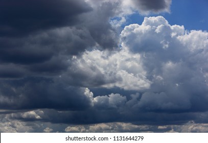 Clouds In The Sky, Rain Clouds, Low Pressure Area
