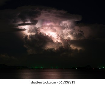 Sea Storm Clouds Fishing Boat Hd Stock Images Shutterstock