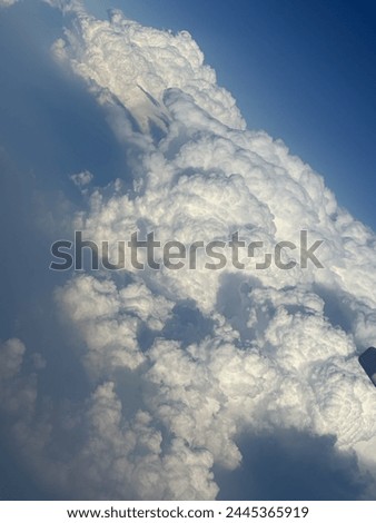 Clouds from space view, pov out of aeroplane, aeroplane window view, still clouds from space, plane view, clouds from plane window