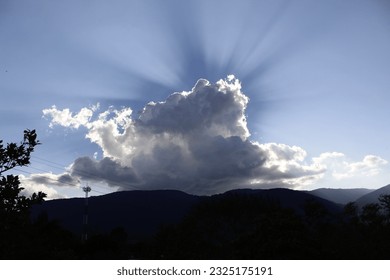 Clouds with the sun backlit - Powered by Shutterstock - Get 15% off with code: PIKWIZARD15