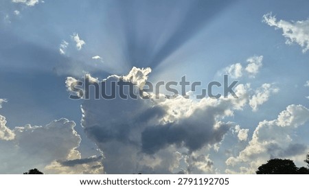 Clouds and Sun Hiding sun eclipse 