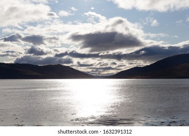 Clouds And Sun Over Loch Alsh, Scotland, UK