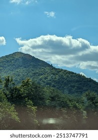 Clouds upon the mountain top