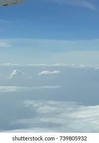 Clouds view from above the clouds.