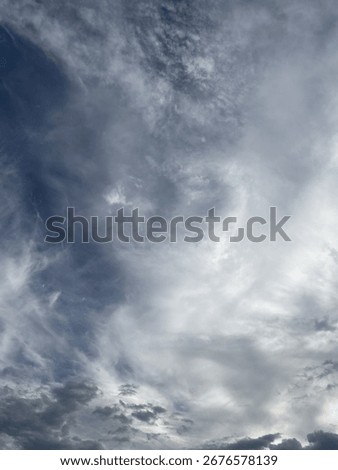 clouds wandering in the sky