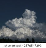 clouds in Washington state view 