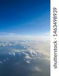The cloudscape from the airplane