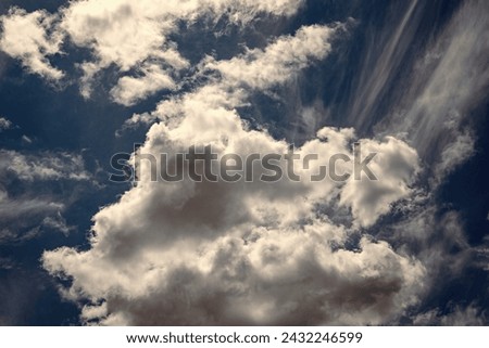 cloudscape background. cloud in the sky. background with cloud. blue sky with while clouds. skyscape and cloudscape. cloudy background. sky with clouds. cloudy skyscape background. Serene sky scenery