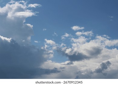 Cloudscape A Beautiful Sky with Fluffy Clouds - Powered by Shutterstock - Get 15% off with code: PIKWIZARD15