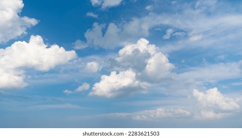cloudscape of cloud in sky overcast backdrop. photo of cloudscape of cloud in sky. - Shutterstock ID 2283621503