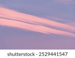 Cloudscape with rare Nacreous clouds at sunset in Antarctica. Sky with mother of pearl clouds