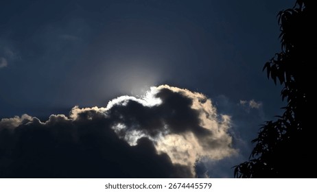 cloudscape  sky view background with copy space 
