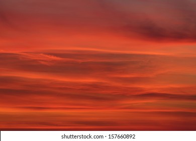 Cloudscape at Sunset