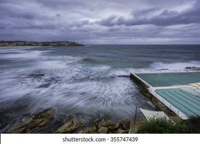 Cloudy Above Bondi Icebergs Pool