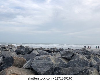 Cloudy at the beach