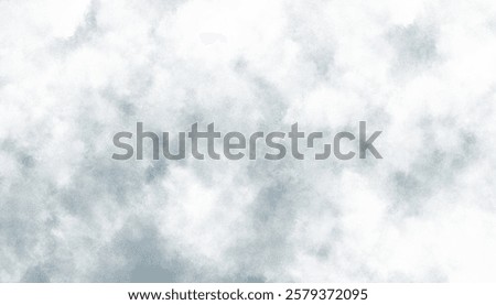 Cloudy Blue powder explosion, The sky blue texture clouds, blue watercolor paper texture background, Soft and cloudy blue sky Watercolor background texture.