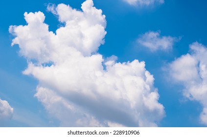 Cloudy in blue sky - Shutterstock ID 228910906