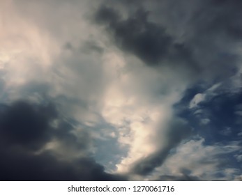 cloudy day dramatic sky