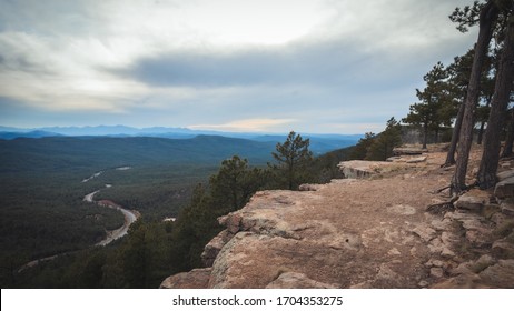 Cloudy Day Over The Mogollon Rim