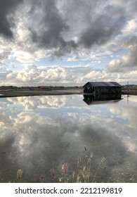 Cloudy Morning In The Salt Pond