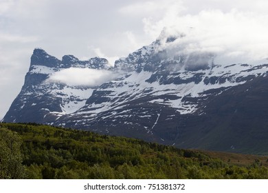 Cloudy mountain